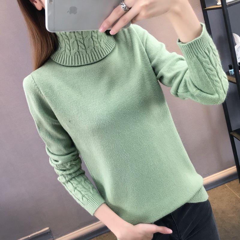 Thick Autumn Winter Women Pullover Sweater Fashion Knitted Jumper Top Soft Warm Female Sweater