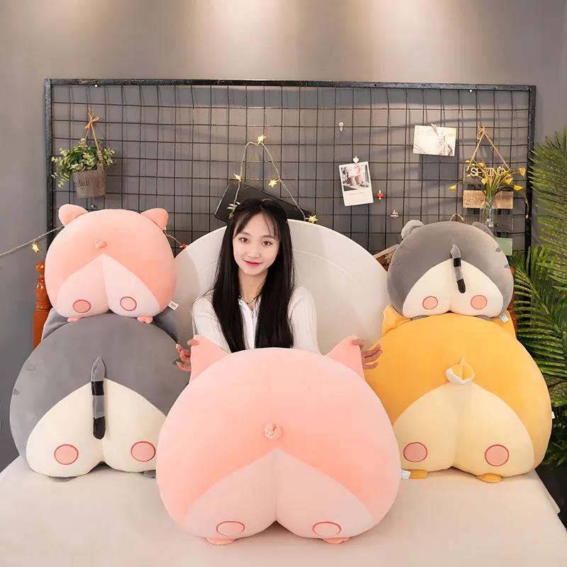 Corgi Ass Plush Toy Pillow Cushion Sleeping Doll Doll Pillow Cushion