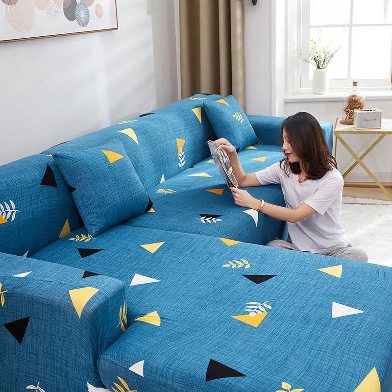 1/2/3/4 Seat Modern Style Sofa Cover Cushion Washable Stretch Sofa Cover Full Cover Non-slip Modular Soft Sofa Cover