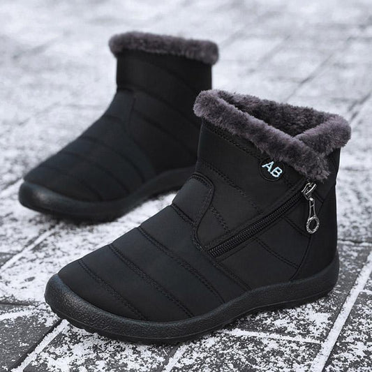 Winter Snow Boots High Quality  Women's Boots  Rain Warm Fur Foot Mother Shoes Waterproof Ankle Boots Female