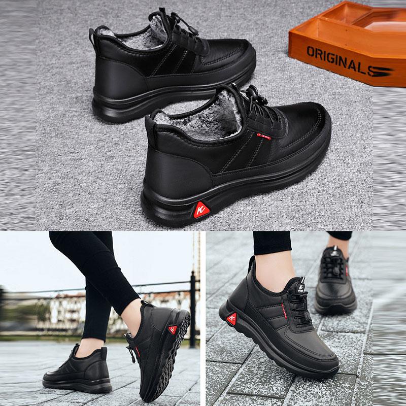 Winter Cotton Shoes Large Size Women's Shoes Lovers Shoes Warm and Velvet Casual Shoes Snow Boots Sports Shoes Running Shoes