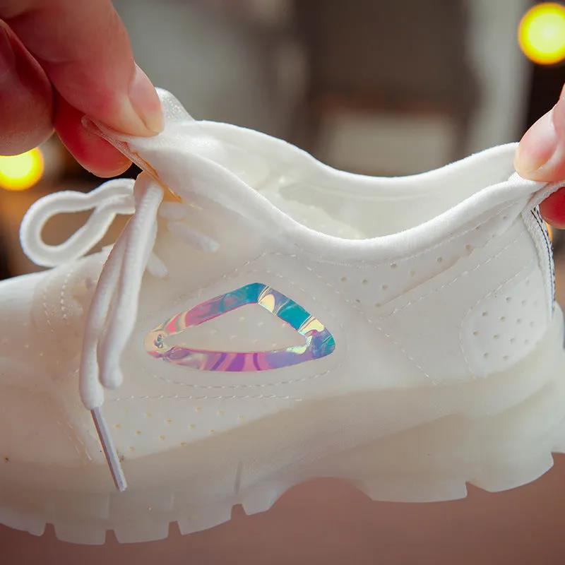 Size 21-30 Children LED Sneakers with Light Up Sole Baby Led Luminous Shoes for Girls /Glowing Lighted Shoes for Kids Boys