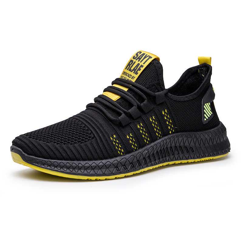 Plus Size 39-44 Men Running Shoes Lightweight Sneakers Breathable Outdoor Sports Shoes Comfortable Deodorant Running Gym Shoes