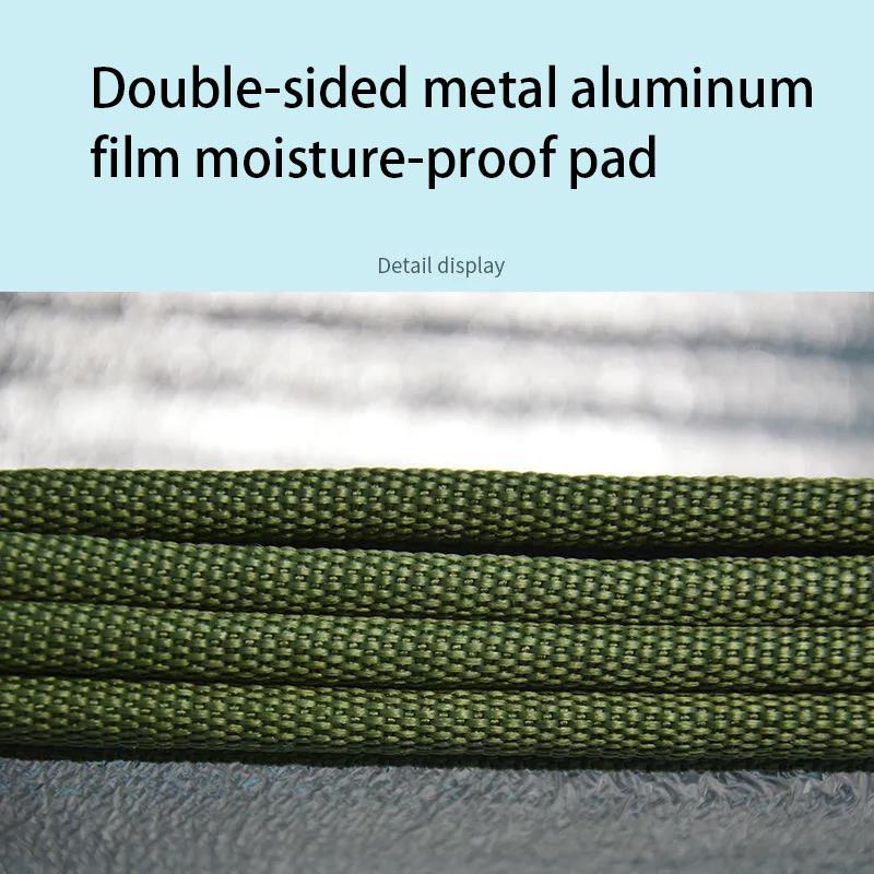 Moisture-proof Mat Outdoor Portable Waterproof Lawn Picnic Household Tent Aluminum Film Single Dormitory Sleeping Mat Floor Mat