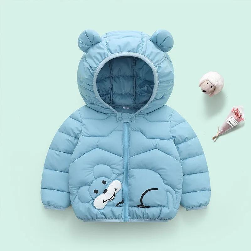 Children's Lightweight Down Padded Jacket Autumn and Winter Boys and Girls Padded Jacket Children's Padded Jacket Hooded Down Jacket