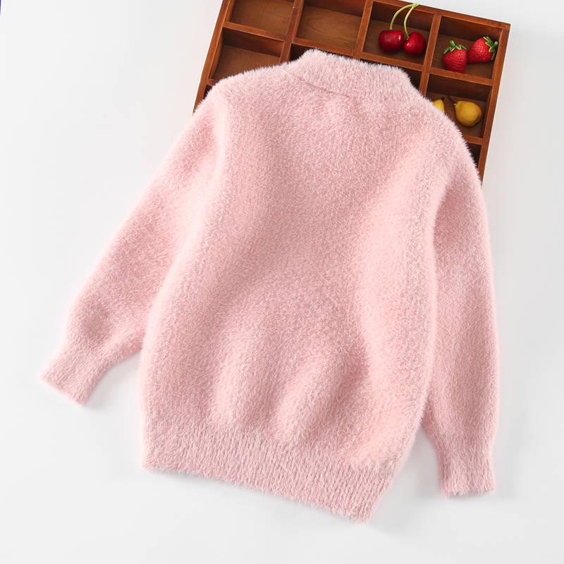 Girls Sweaters Knit Sweater Autumn and Winter Baby Sweater Children's Clothing Bottoming Shirt