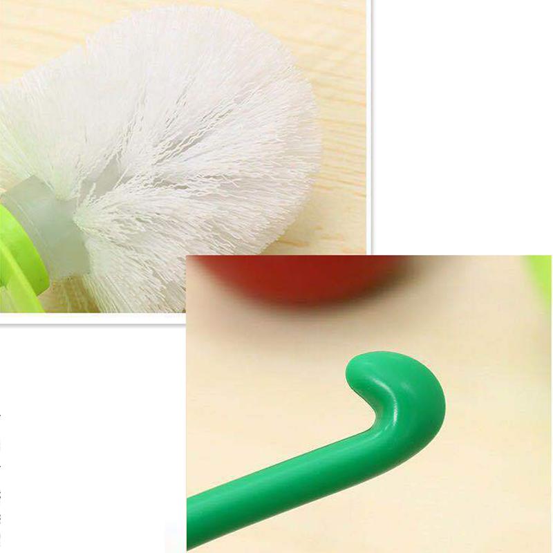 Toilet Brush Set Toilet Brush Toilet To Dead Corner Toilet Brush Toilet Cleaning Brush Clean Toilet Brush Cute Cherry Toilet Brush