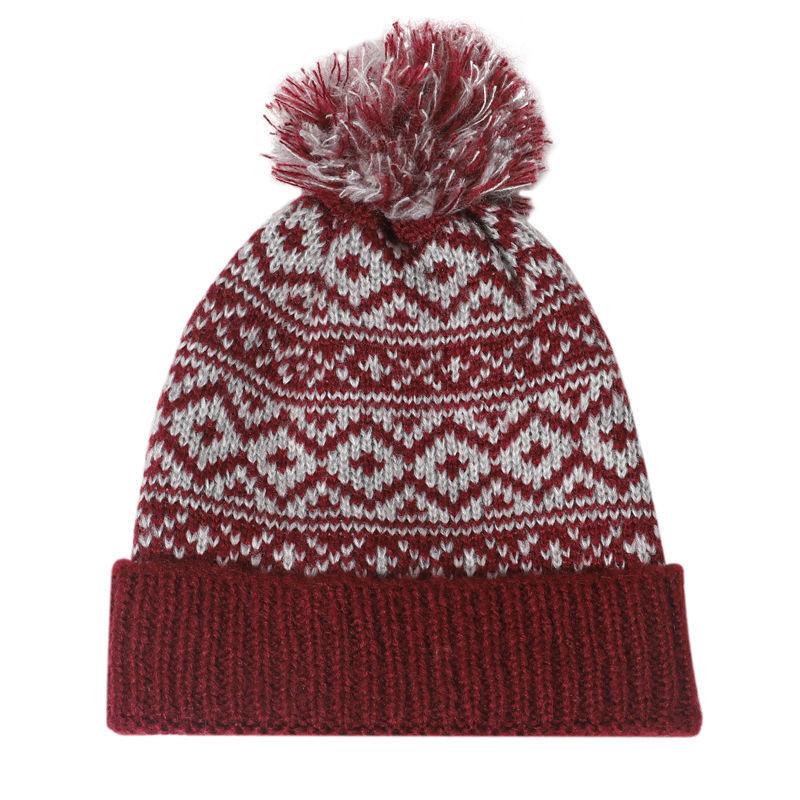 Winter Hat Ladies Casual All-match Woolen Hat Boys Knit Hat Outdoor Warm Hood