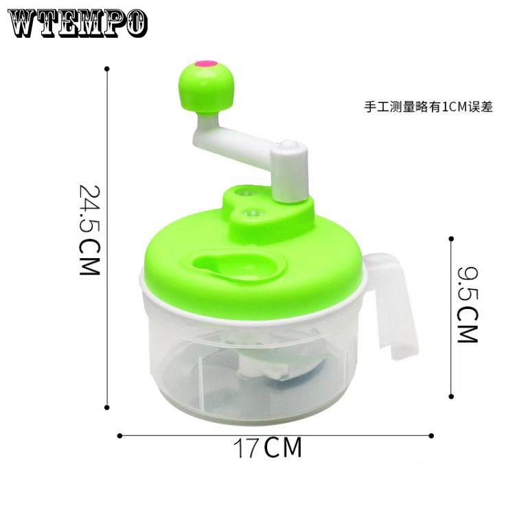 2.5L Shredder Multifunctional Vegetable Chopper Cutter Fruit Shredder Manual Meat Grinder