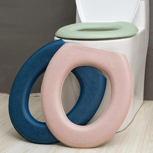 Universal Toilet Cushion Cover Waterproof and Warm Toilet Seat Cushion Household Paste Type Four Seasons Toilet Seat Toilet Seat