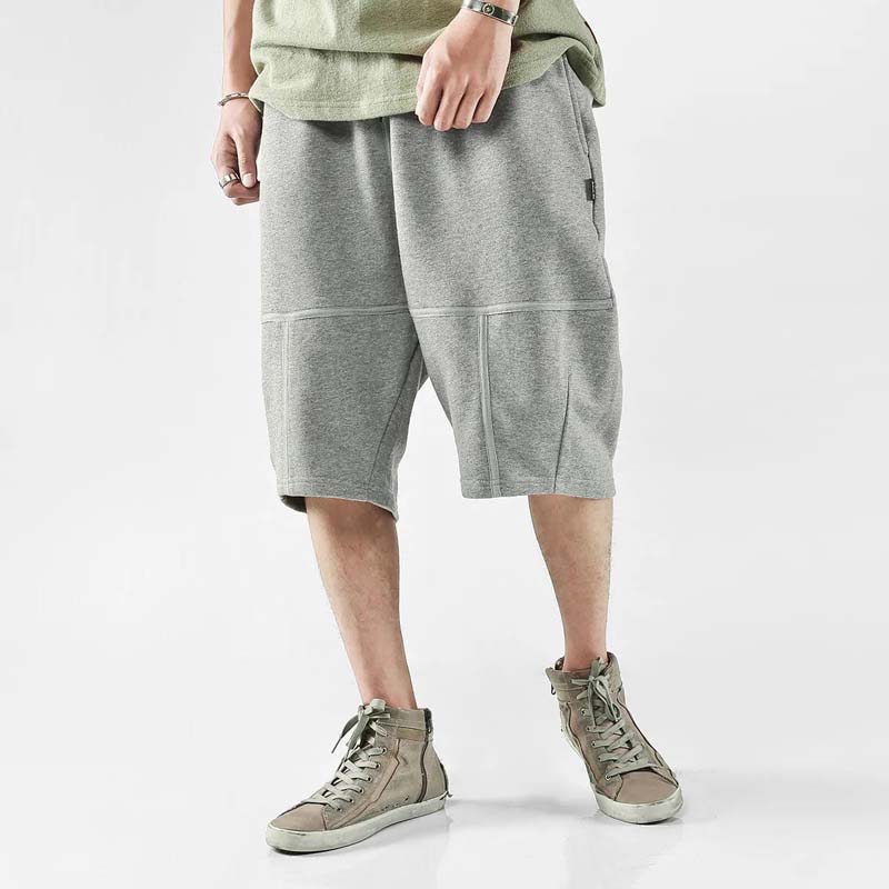 Men's Summer Trend Cotton Loose Large Size Sports Shorts Wild Harlan Casual Five-point Pants