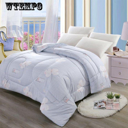 Bedding Printing Pattern Comfortable Warm Thick Winter Quilt Student Dormitory Cotton Quilt