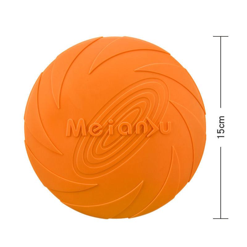 Fashionable Pet Dog Frisbee Pet Toy Frisbee Dog Silicone Resistant Frisbee Floating Training Throwing Toy