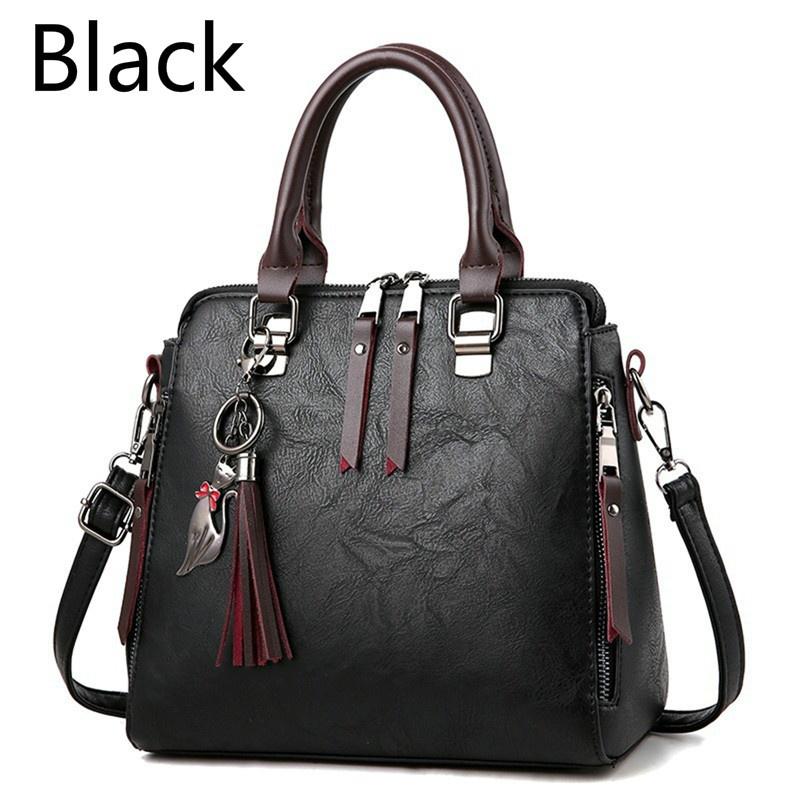 Women Fashion Elegant PU Leather Crossbody Shoulder/Hand Bag