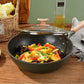 Small Frying Pan Non-stick Pan Light Oil Fume Frying Pan Household Induction Cooker Gas Stove Suitable for Frying Pan