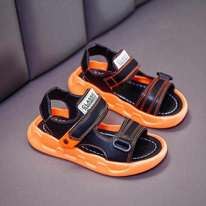 Boys and Girls Sandals Summer Children’s Beach Sandals Big Children’s Soft-soled Baby Shoes  Sports Sandals  Lightweight  Breathable