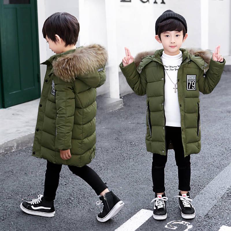 Fashion Boys Winter Jackets Children's Wear Jackets Children's Coats Baby Boy Clothes Cotton Coats