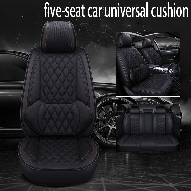 5 seats Universal Car seat cover Winter Car Seat Cover Universal 5 set Auto Seat Cushion Leather