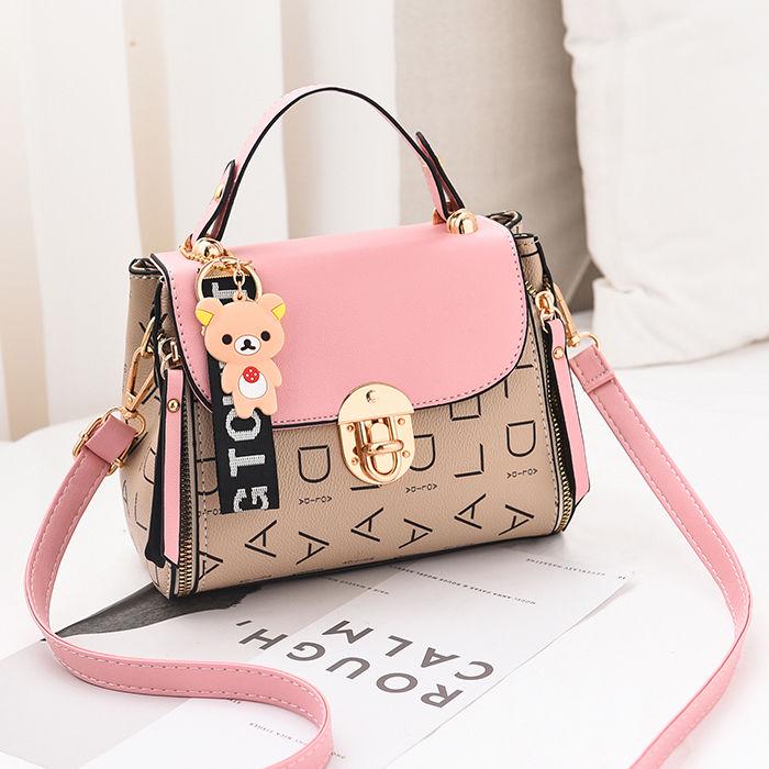 Trendy wild Patent leather bag Genuine Leather Woman bag European and American Shoulder Handbag