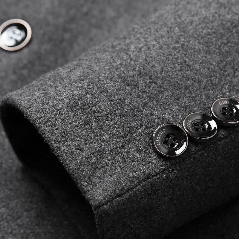 Autumn and Winter Men's Woolen Suit Woolen Jacket Business Casual Small Suit Single Suit Men