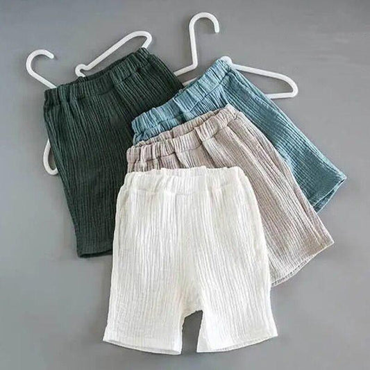 T-shirt + Shorts Sets Children's Clothing Boys and Girls Baby Short-sleeved Summer Suit 100% Cotton Children's Summer Clothes