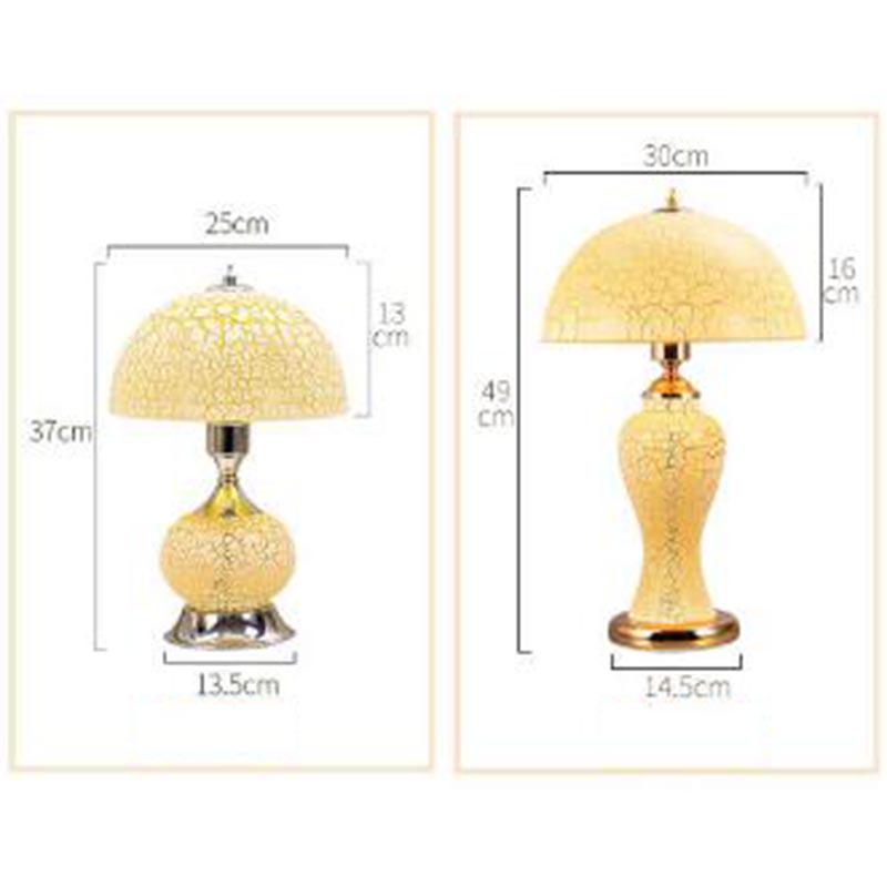 Ceramic Table Lamp Bed Luxury High-end Table Lamps for Living Room  Bedside Lamp Decorated Led Lamps