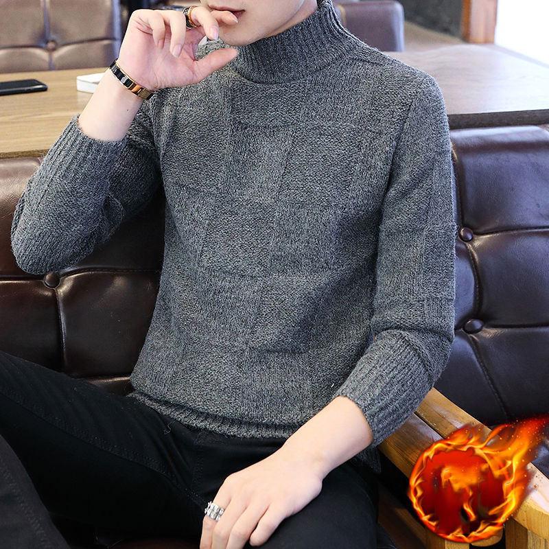 2019 Autumn Fashion Casual Sweater Slim Fit Knitting Mens Sweaters and Pullovers Men Pullover Men