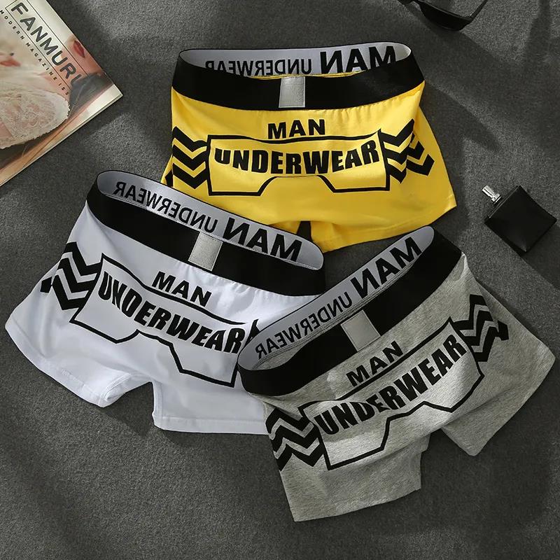 3-pack Men's Underwear, Cotton Comfortable, Breathable Boxer Briefs