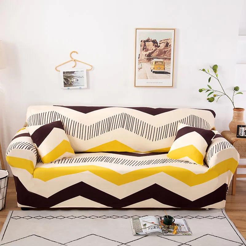 Elastic Sofa Cover Single Sofa Cover for Living Room All-inclusive Magic Sofa Slipcover Armchair Cover All Seasons Universal