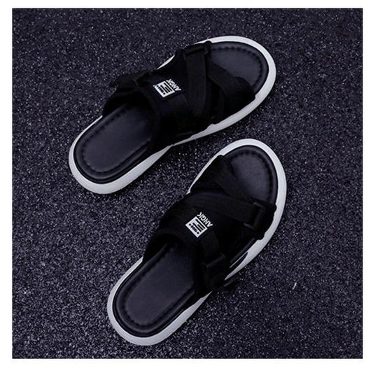 Slippers Women Summer Plain Color Flat Ladies Leisure Slippers Comfortable Beach Shoes