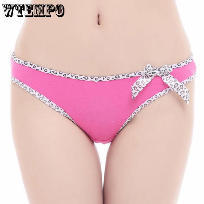 6 Pcs/Lot Brand Sexy Women Cotton G-String Thongs Low Waist Panties Ladies' Seamless Underwear