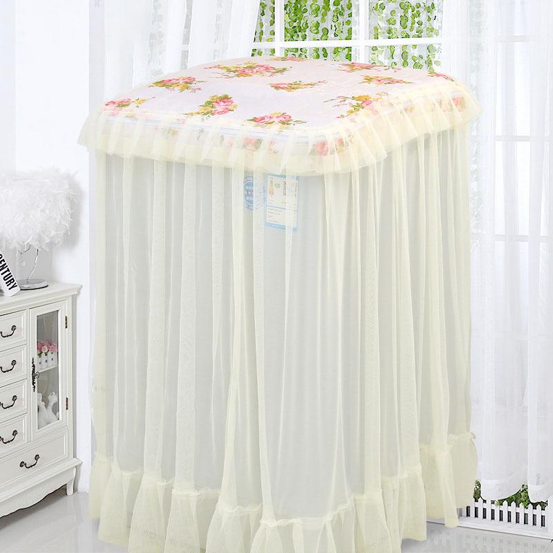 Washing Machine Cover Thickened Sunscreen Dust Cover Zipper Washing Machine Cover