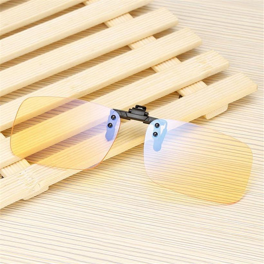 Anti Blue Light Clip Sunglasses Women Eyeglasses Men Night Vision Driving Blue-ray Goggles Fashion C