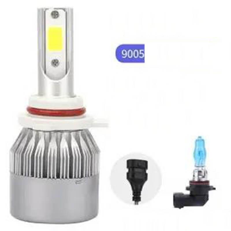 12V24V Free Modification Far and Near Integrated Strong Light Car Bulb H1 H7 H4 9005 9006 9012 120W LED Car Bulb Super Bright 12000LM