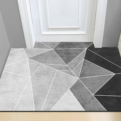 Entry Mat 50*80cm Entry Door Mat High-end Simple Modern Non-slip Wear-resistant Household Bathroom Carpet Foot Mat