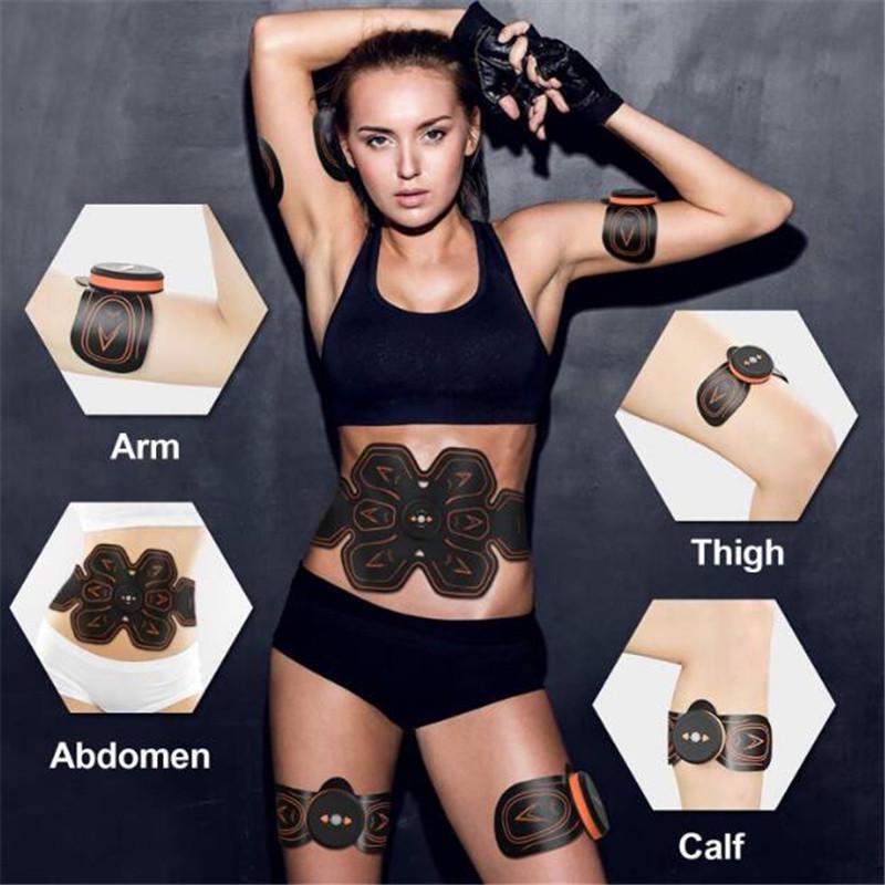 EMS Wireless Muscle Stimulator Trainer Smart Fitness Abdominal Training Electric Tool Muscle Male