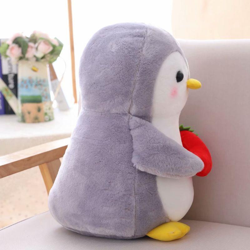 Lovely Little Penguin Doll Soft Plush Cute Toy Fruit Penguin Doll Kids Sleep Plush Doll Children's Birthday Gift