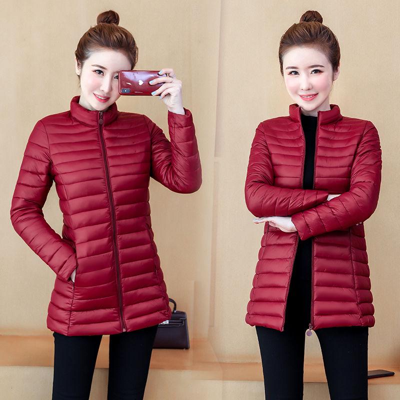 Woman's Cotton Clothing Woman's Winter Long Sleeve Warm Jacket Fashion Large Size Down Jacket Winter