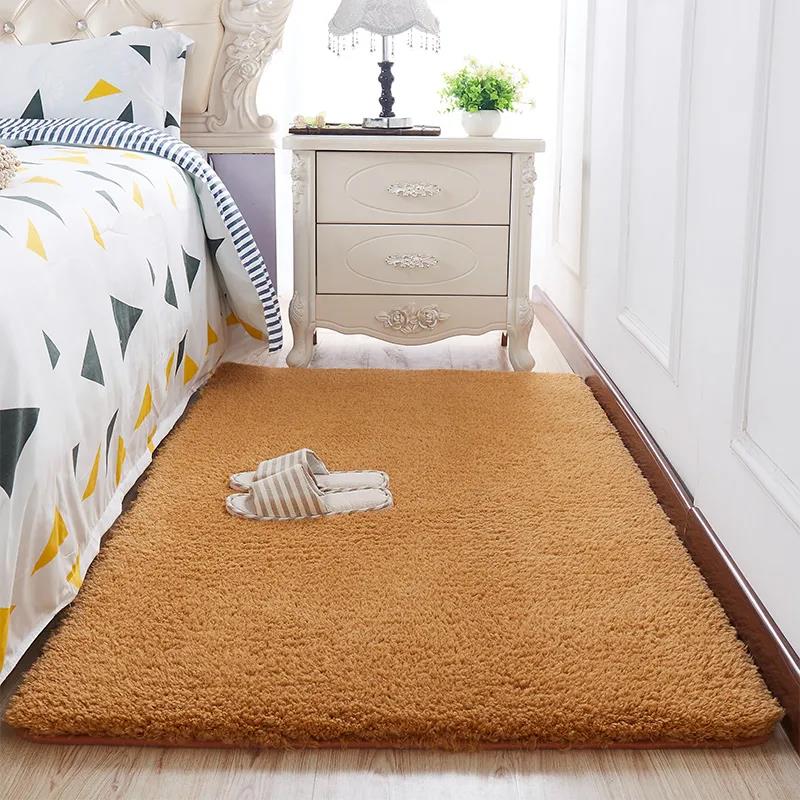 Thick Lamb Velvet Carpet Bedroom Full Bed Plush Blanket Living Room Sofa Coffee Table Mat