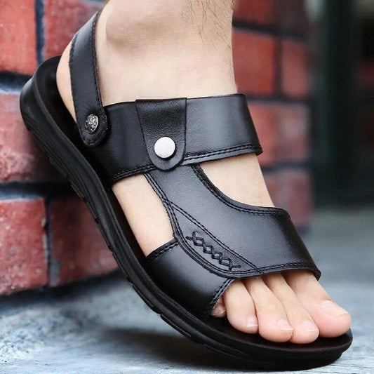 Beach Shoes Summer Men's Sandals and Slippers Summer Soft-soled Men's Breathable Men's Sandals