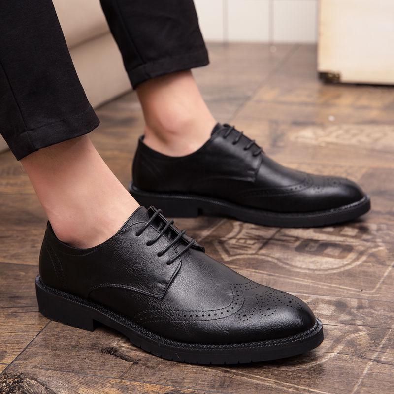 Business Luxury OXford Shoes Men Leather Shoes Formal Dress Shoes Male Party Wedding Shoes Mocassins