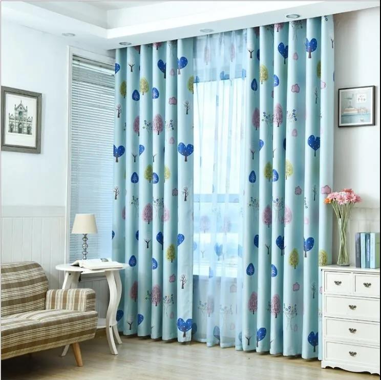 Finished Blackout Curtains, Bedroom, Living Room, Rental Room, Sunscreen Curtains (150×270cm)