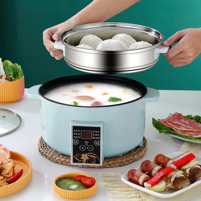 Household Electric Cooker Multi-function Electric Cooker Dormitory Small Electric Cooker Smart Rice Cooker, Non-stick Electric Frying Pan