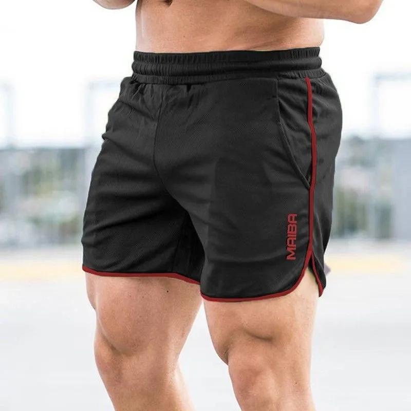 Muscle Fitness Brothers Summer Sports Shorts Men's Fitness Running Basketball Quick-drying Loose Breathable Five-point Pants