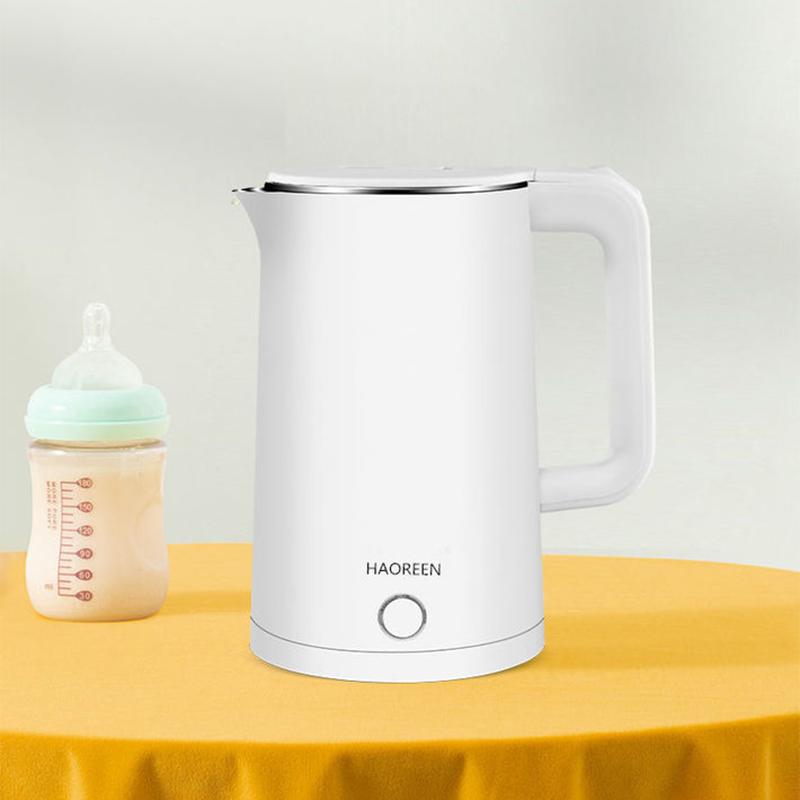 Electric Kettle Stainless Steel Household Quick Cooker Boiling Kettle Water Boiler Electric Quick Cooker Thermal Insulation Boiling Living Room