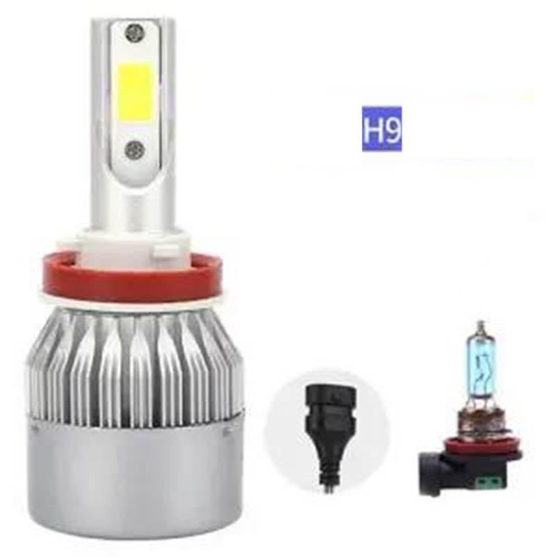 Car Led Light H1 H7 H4 H3 H8 H9 H11 Led Bulb 9005 9006 9012 Headlight Far and Near Light Bulb Concentrating Super Bright 120W 12V24V