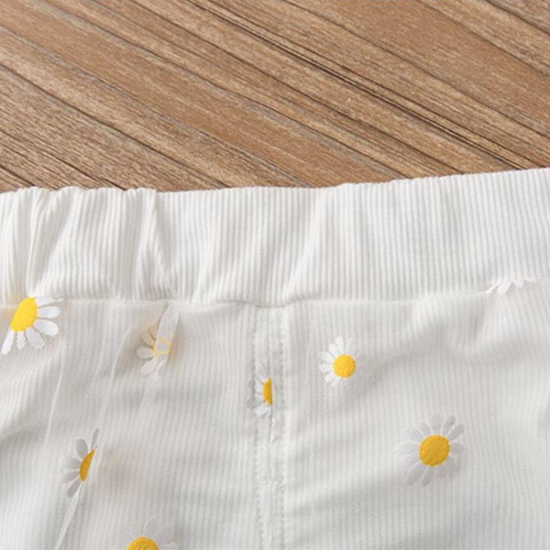 Mosquito Pants Girls 3 Years Old Children's Summer Thin Summer Daisy Pants Children Wear Baby Polka Dot Pants In Summer