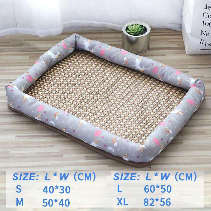 Pet Summer Cool Pad Kitten Mat Puppy Mat Kennel Cat Nest Cooling Mattress