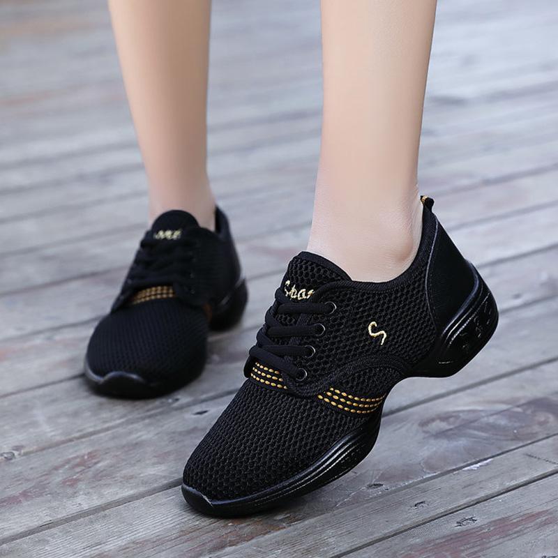 Spring and Summer Dance Shoes Women's Casual Sports Shoes Running Shoes Sailor Dance Shoes Sports Shoes