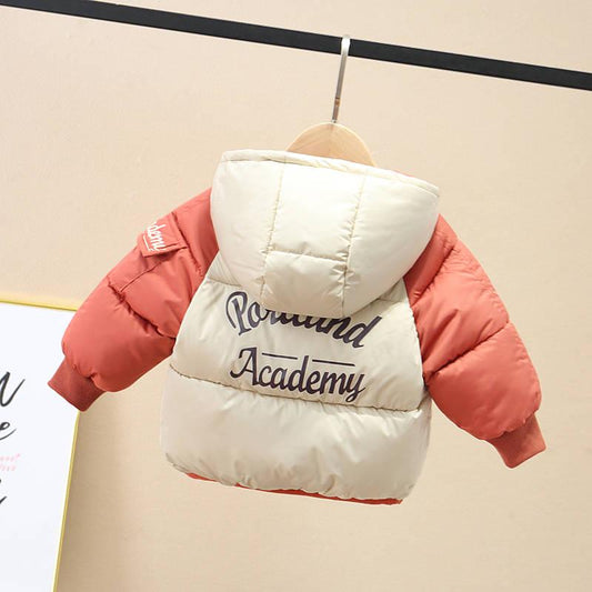 Down Parkas Winter Warm Jackets Kid Fashion Outerwear for Baby Boys Girls Children Cartoon Coat